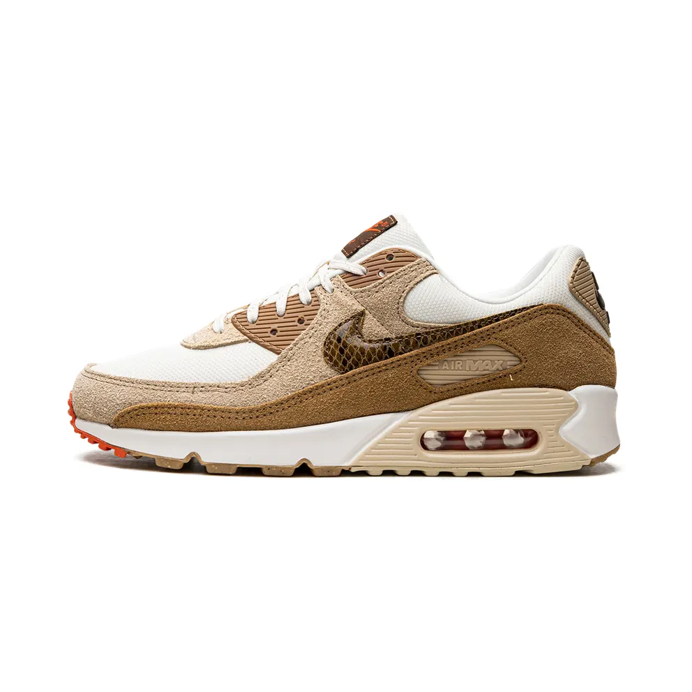 Nike AIR MAX 90 “Pale Ivory Snakeskin Swoosh” (DX9502-100)