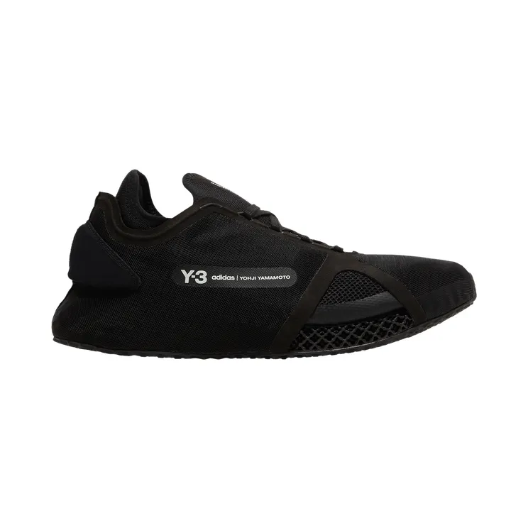adidas Y-3 Runner 4D IOW Black / Black / Core White (FZ4502)