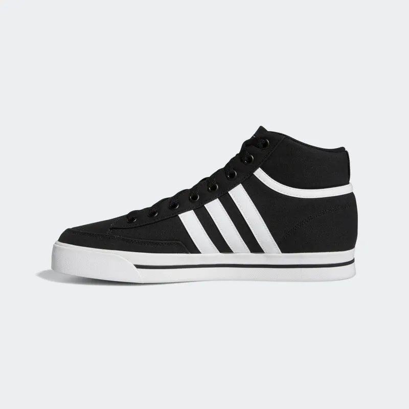 Adidas Retrovulc Mid Canvas Skateboarding Core Black / Cloud White / Core Black (GW8374)