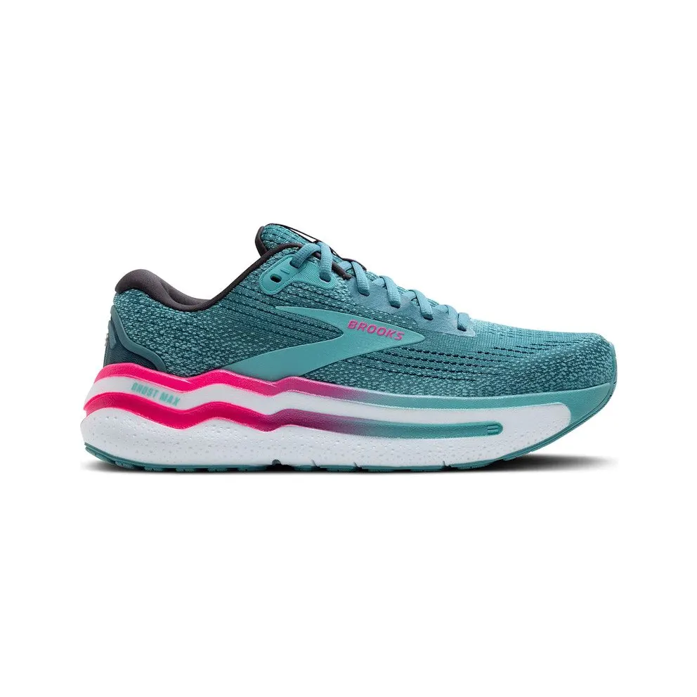 Brooks Ghost Max 2 Storm Blue Knockout Pink Aqua (120420-1B-475)