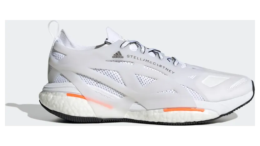adidas by Stella McCartney Solarglide Running Cloud White / Cloud White / App Signal Orange (HR1923)