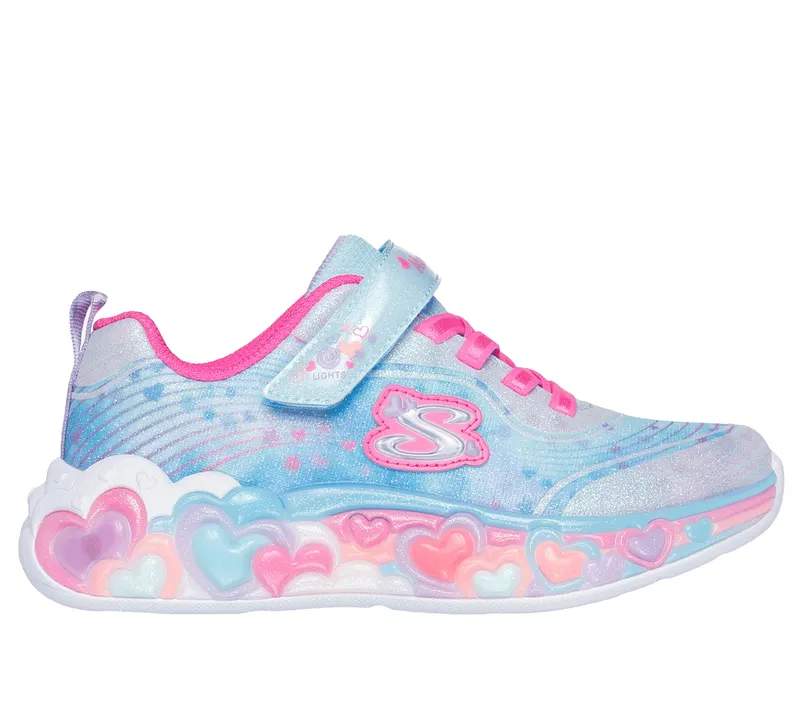 Skechers S-Lights: Eternal Heart Lights Sneaker Licht Blue