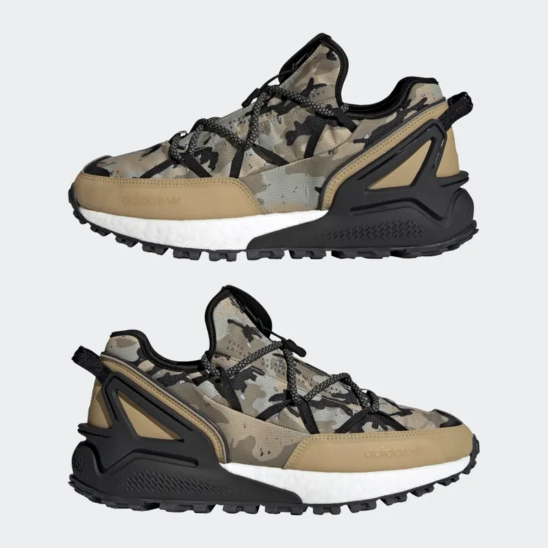 Adidas ZX 2K Boost Utility GORE-TEX Beige Tone / Core Black / Cloud White (H05319)