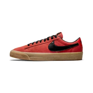 Nike SB Zoom Blazer Low Pro GT Red “Cinnabar / Gum Light Brown / Black” (DC7695-600)