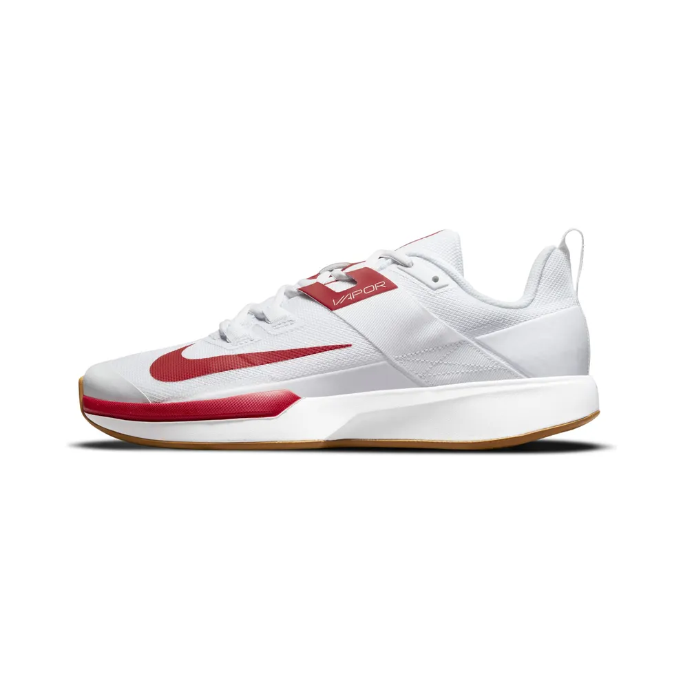 NikeCourt Vapor Lite (gravel) “White / Wheat / University Red” (DH2949-188)