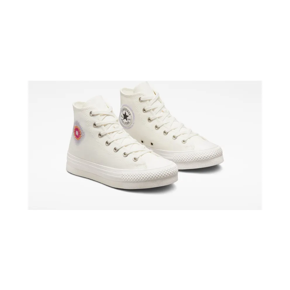 Converse Chuck Taylor All Star EVA Lift Platform Festival Florals Egret/vintage White