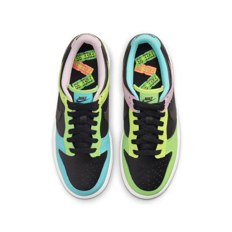 Nike Dunk Low Free 99 Black (GS) (2021) (CZ2496-001)
