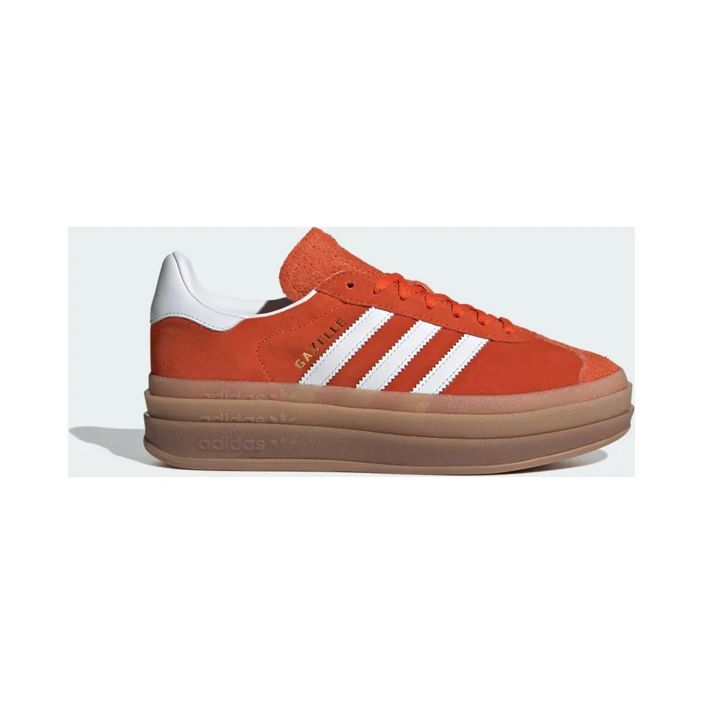 adidas Gazelle Collegiate Orange / Cloud White / Gold Metallic (IG8672)
