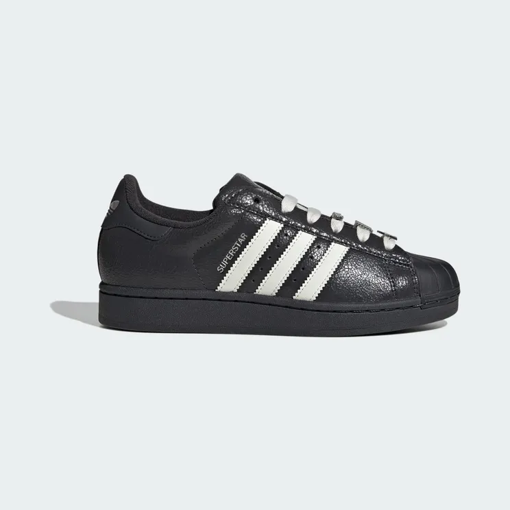 Adidas SUPERSTAR II SNEAKERS Carbon / Off White / Silver Metallic (IH1628)