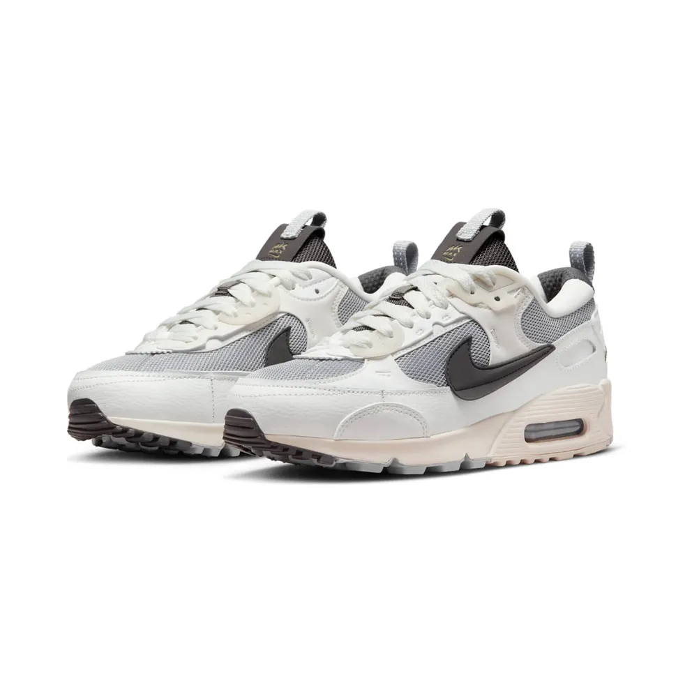 Nike Air Max 90 Futura Wolf Grey Summit White Light Orewood Brown Medium Ash (DZ4708-001)