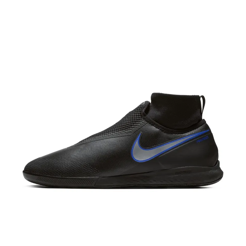 Nike React Phantom Vision Pro Dynamic Fit IC Black Black Racer Blue Metallic Silver (AO3276-004)