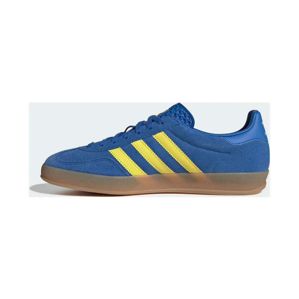 Adidas Gazelle Indoor Blue / Pure Sulfur / Gum (JQ2691)