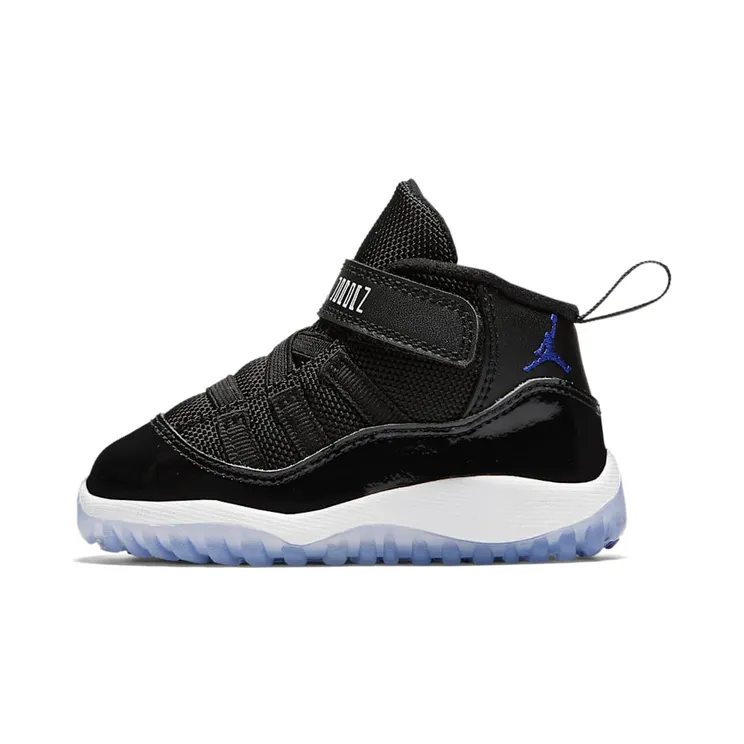 Jordan 11 Retro Space Jam 2016 (TD) “Black / White / Concord” (378040-003)
