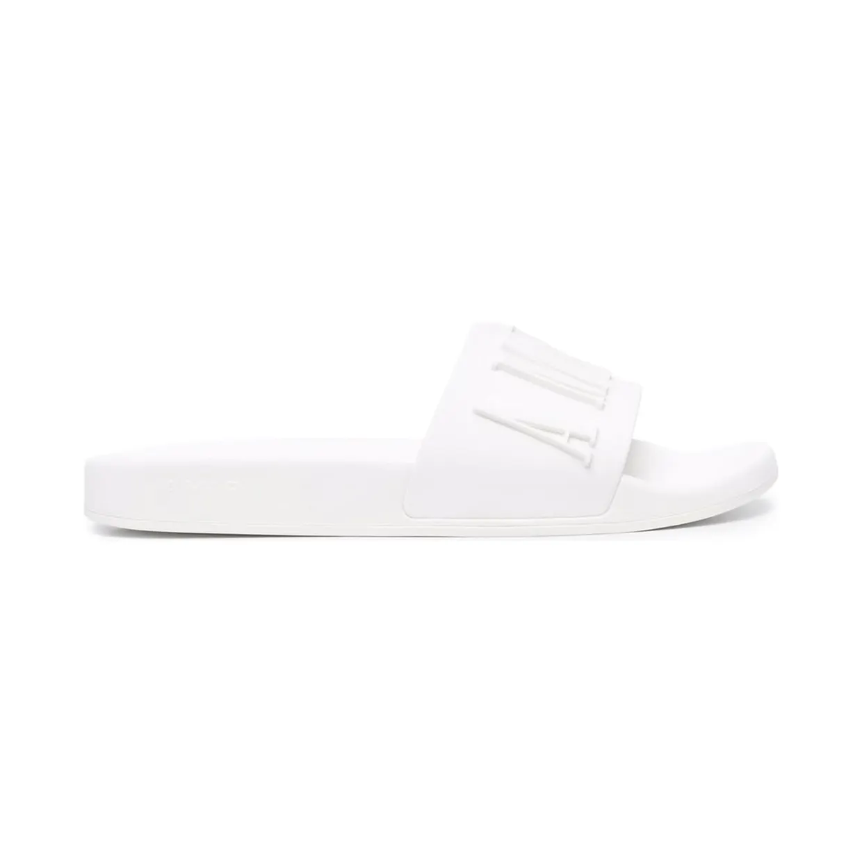 AMIRI Pool Slide Debossed White White (MFF001100)