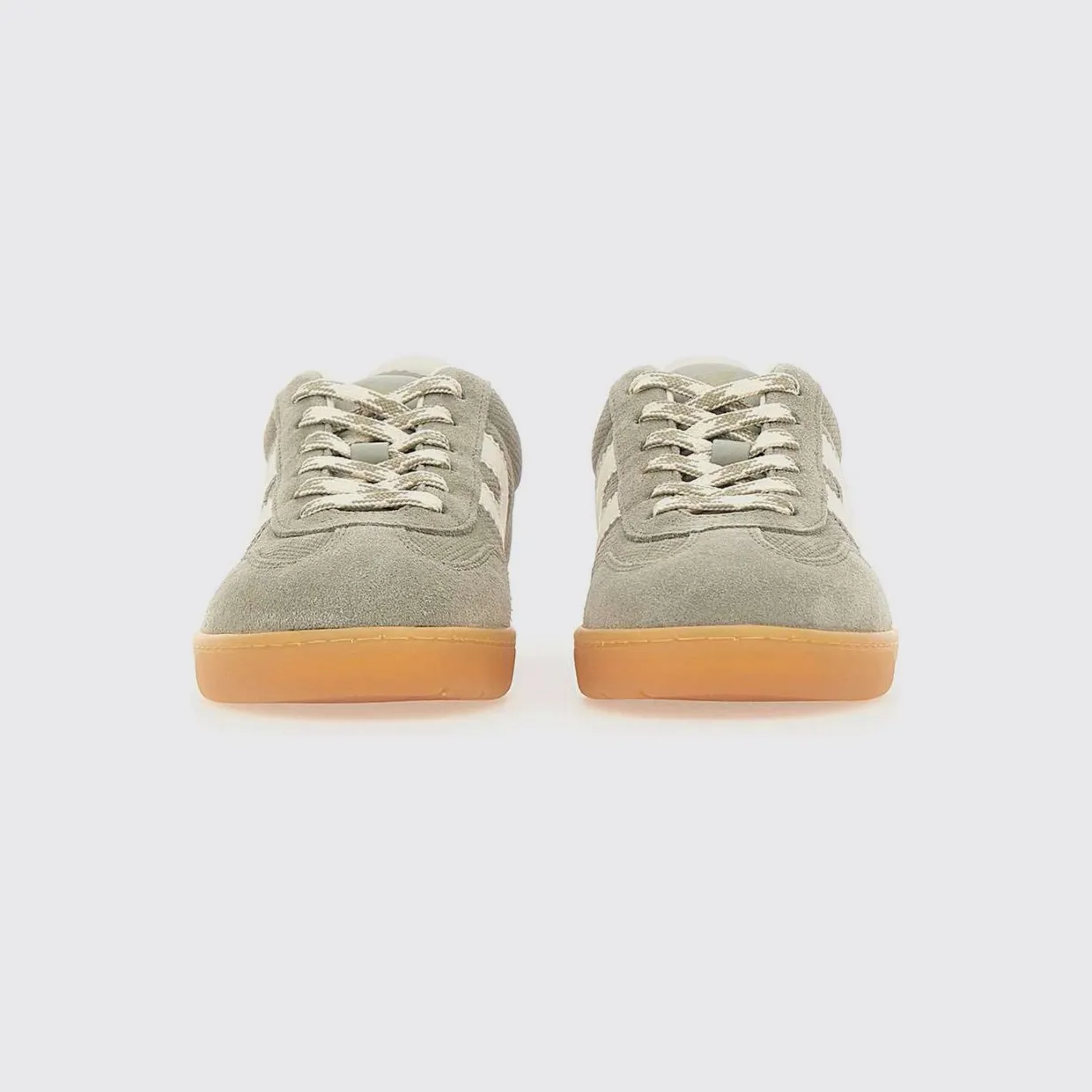 Hogan Cool Embossed Suede Sneakers Green (HXW6470FB60UWX0RV7) (2)