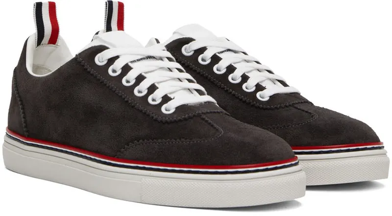 Thom Browne Gray Field Low-Top (MFD242A-03050)
