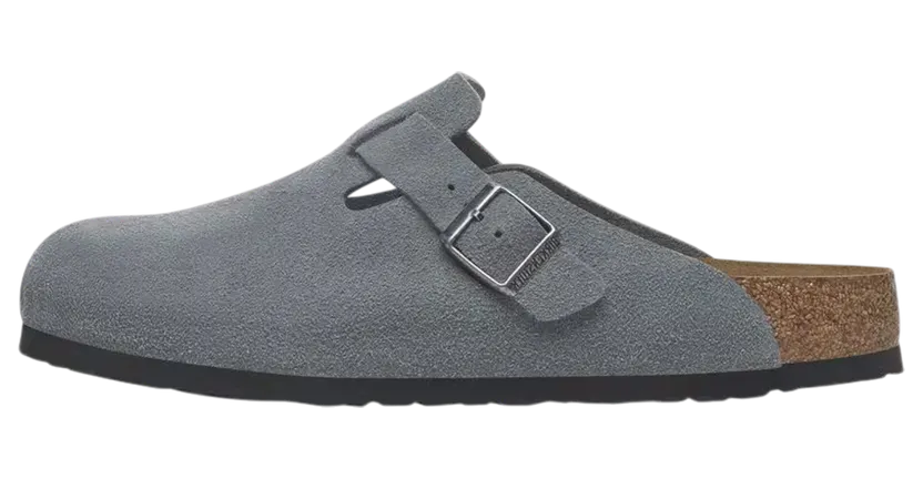Birkenstock Boston Soft Footbed “Basalt Grey” (1029708)