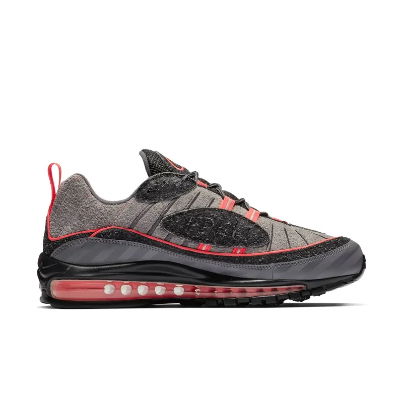 Nike Air Max 98 I-95 Gunsmoke/Lava Glow-Thunder Grey-Oil Grey (BV6046-001)