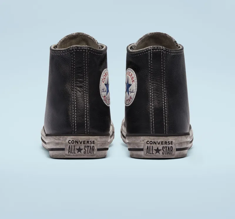 Converse Chuck Taylor All Star Vintage Leather Black/white/black (158575C)