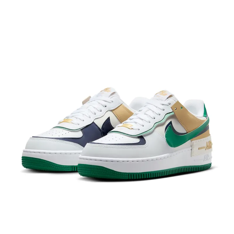 Nike Air Force 1 Low Shadow White Malachite Sesame (DZ1847-102)