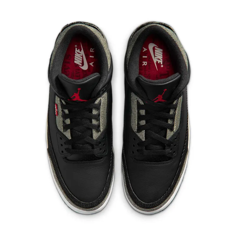 Air Jordan 3 “Levi’s – Black Denim” (IR0914-400)
