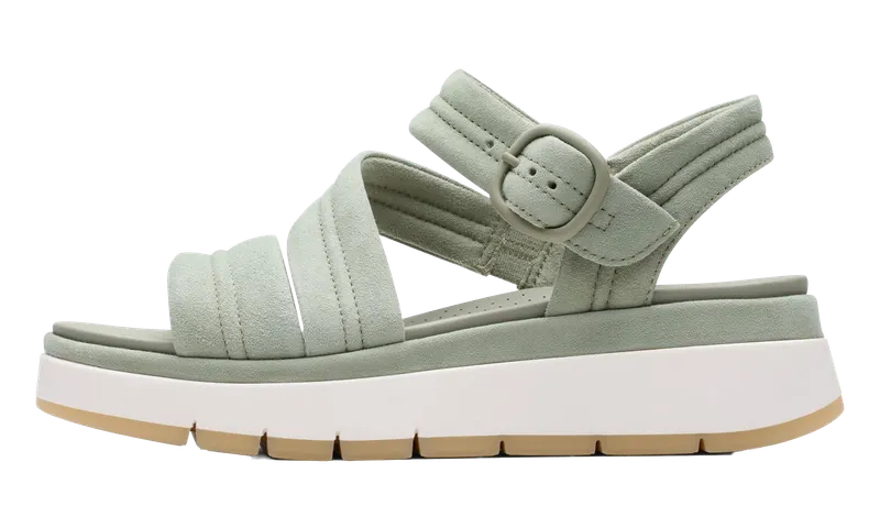 Clarks Tuscan Strap “Light Green Suede” (26181474)