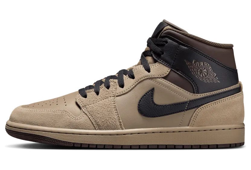 Jordan 1 Mid Khaki Baroque Brown (HV6422-200)