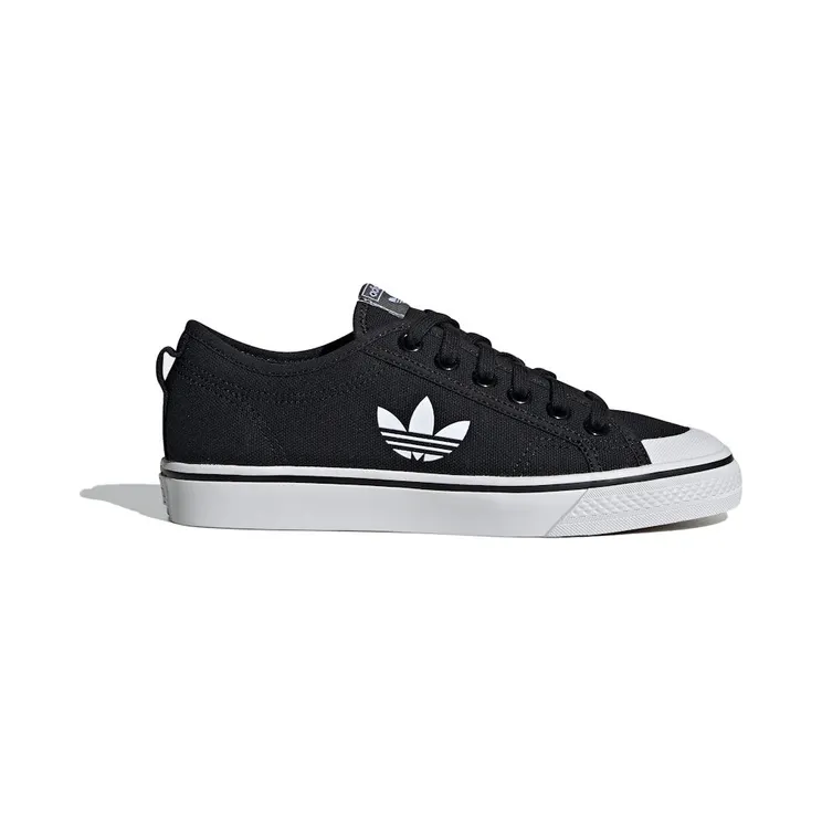 adidas Nizza Trefoil Core Black Crystal White (EF1878)