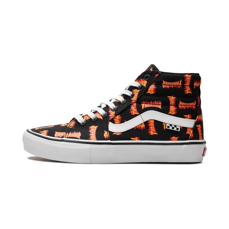 Vans Sk8-Hi “Allover Thrasher Logo” (VN0A5FCCBML)