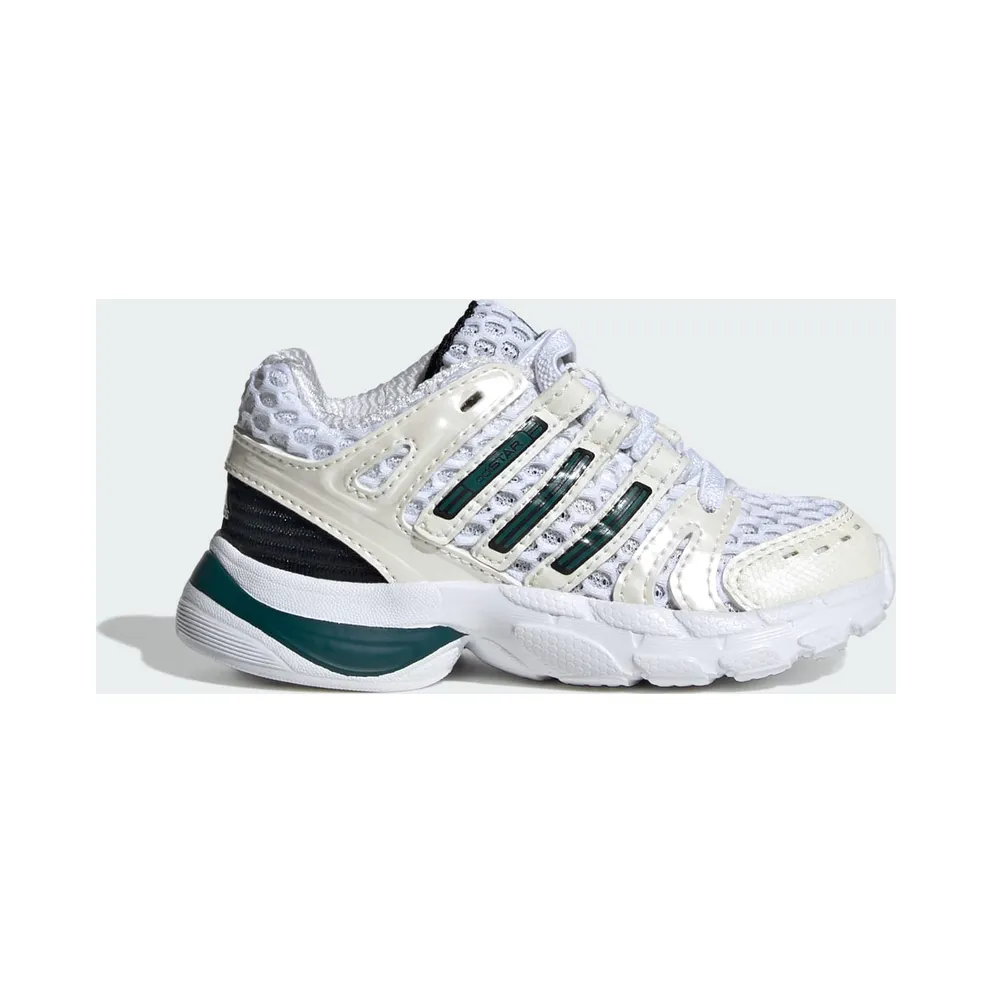 Adidas ADISTAR CONTROL 5 ELASTIC LACE Shoes Cloud White / Rich Green / Core Black (KJ9736)