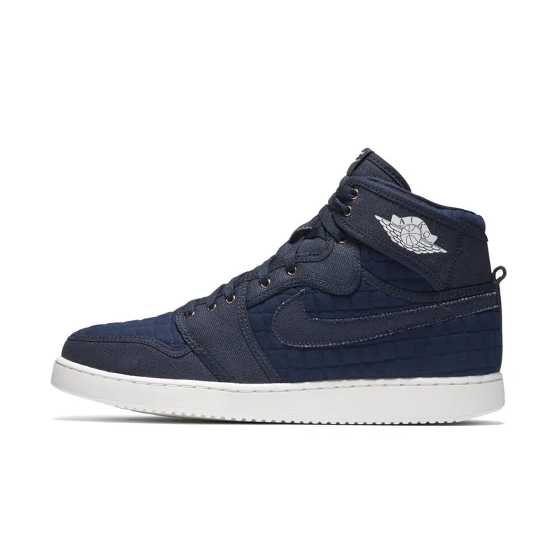 Jordan 1 Retro AJKO Blue Quilted Obsidian/White-Metallic Red Bronze (638471-403)