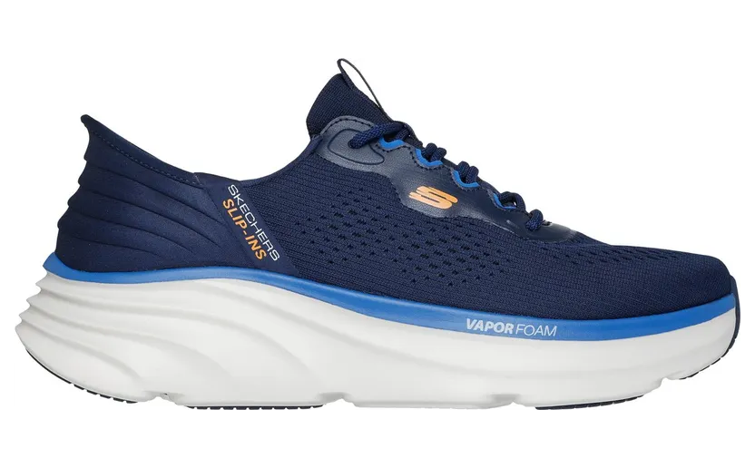 Skechers Slip-ins Relaxed Fit: D’Lux Vapor Sneaker Marine/Oranje