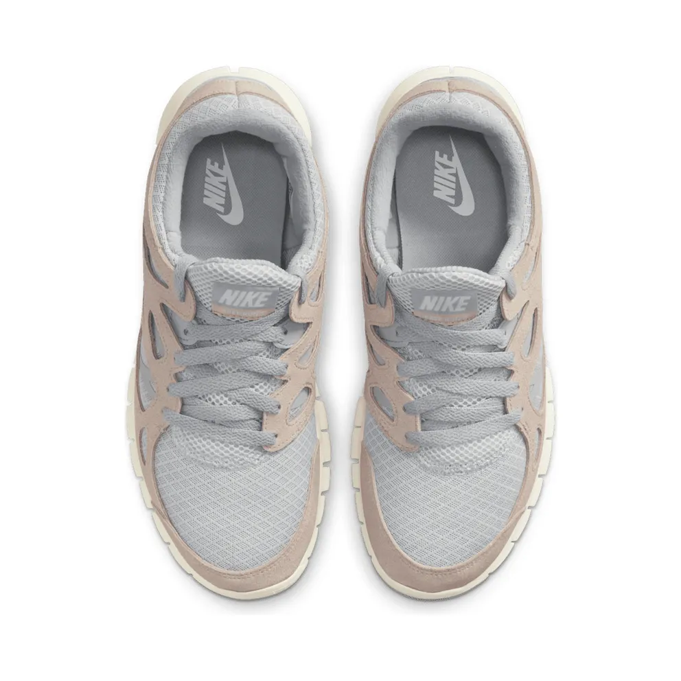 Nike Free Run 2 Fossil Stone – “Pure Platinum / Fossil Stone-wolf Grey” (537732-013)
