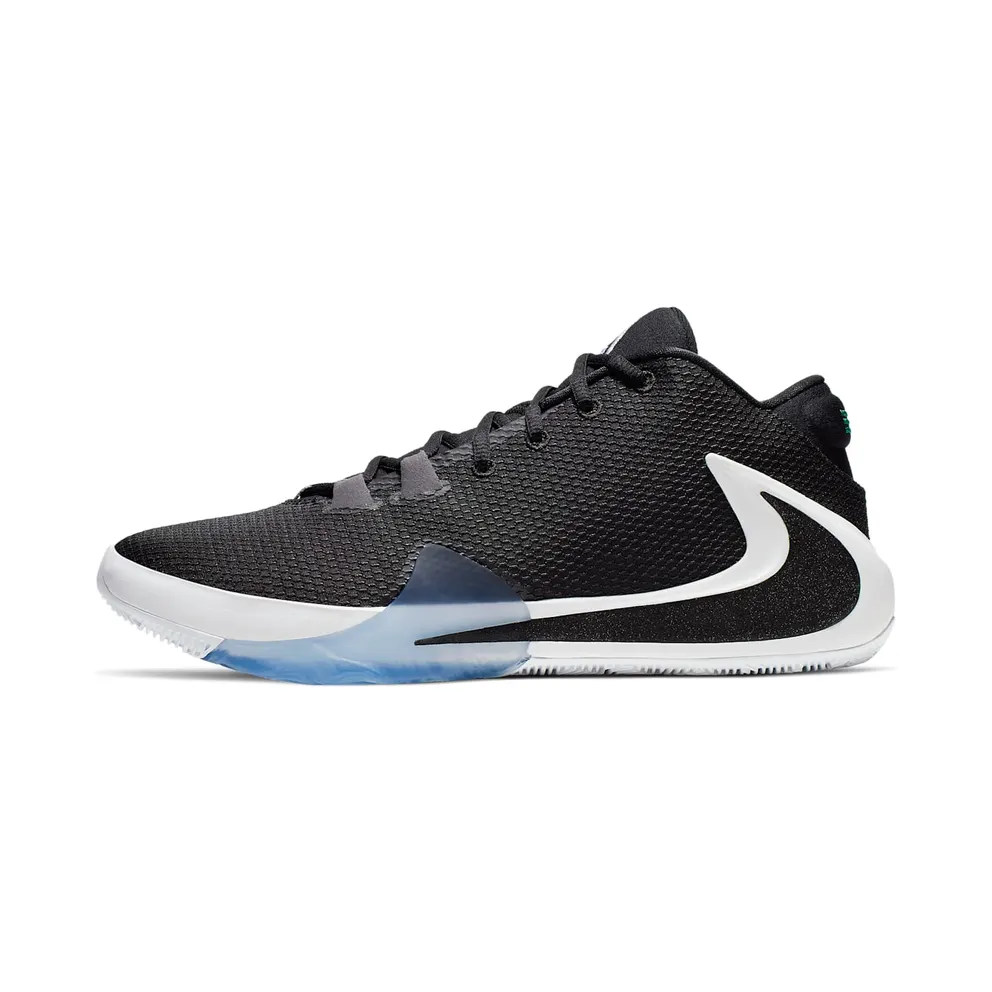 Nike Zoom Freak 1 Black White Black/Black-White-Lucid Green (BQ5422-001)