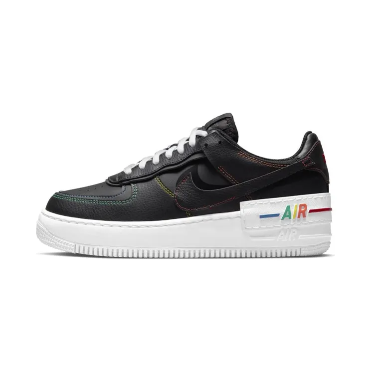 Nike Air Force 1 Low Shadow Black Opti Yellow (W) (DJ5998-001)