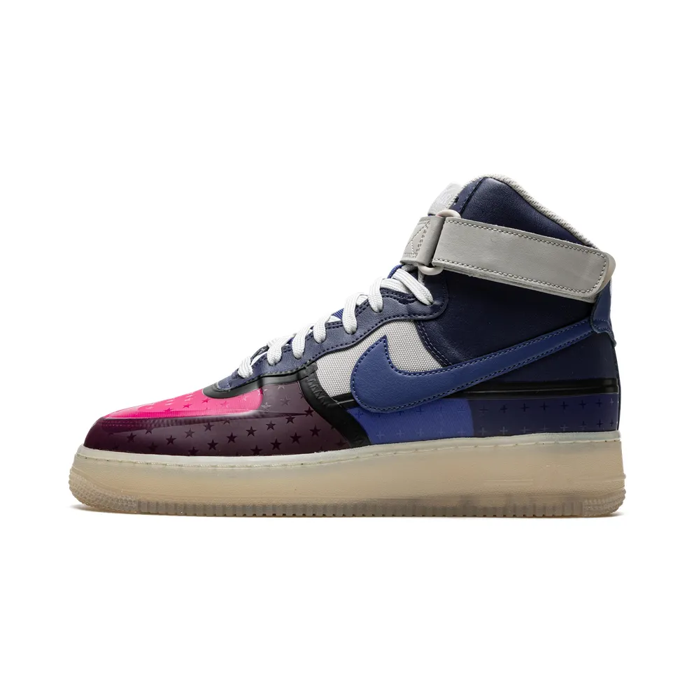 Nike Air Force 1 High ’07 Premium “Thunder Blue Pink Prime” (DV1015-437)
