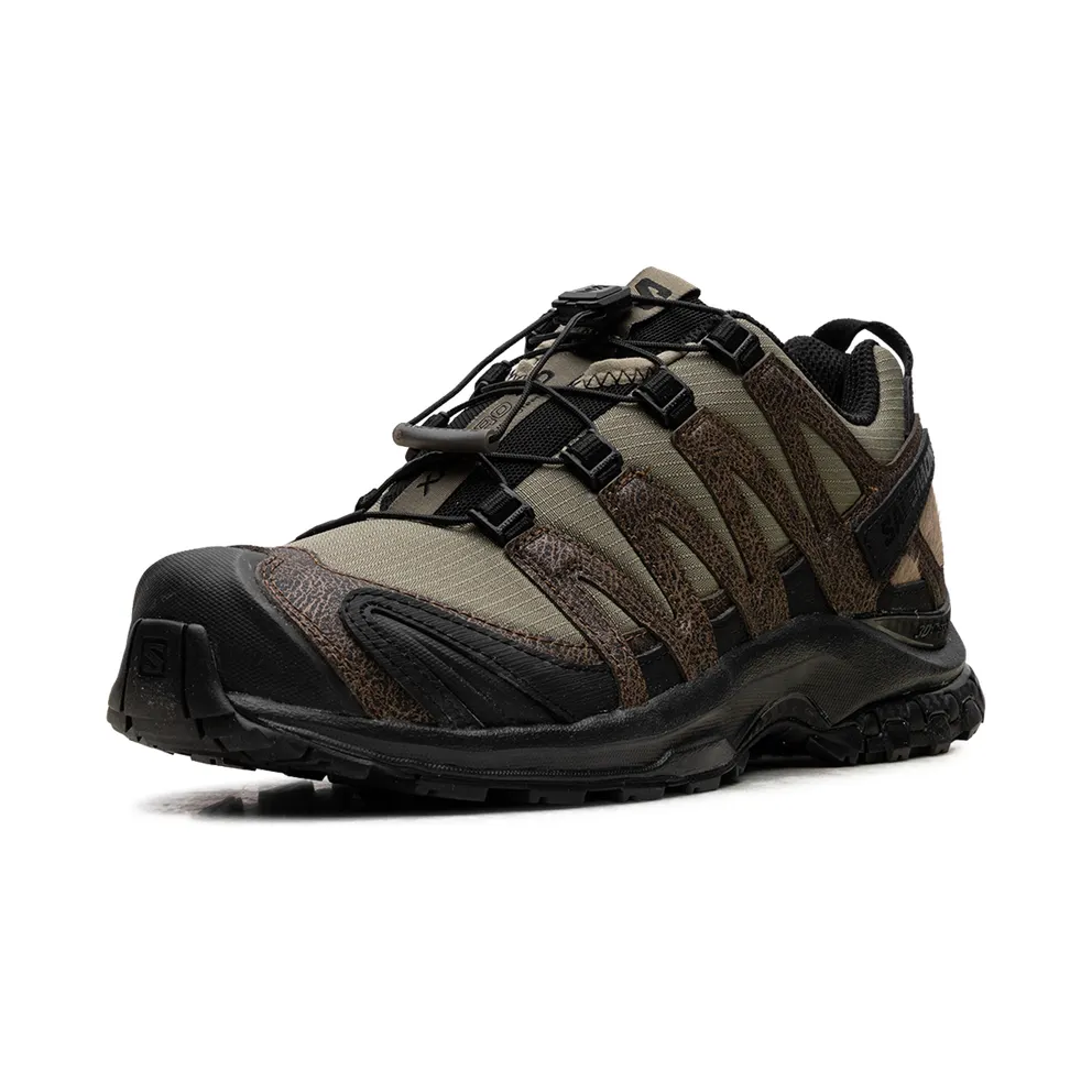 Salomon XA Pro 3D Distressed Leather “Dark Earth Black” (L47797-400)