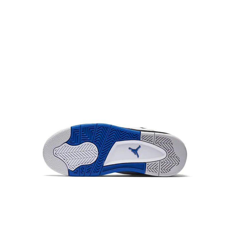 Jordan 4 Retro Motorsports (PS) White/Game Royal-Black (308499-117)