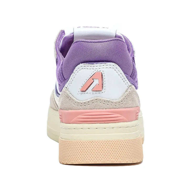Autry Round-toe Suede “Neutrals/Purple” (ROLW MC12)