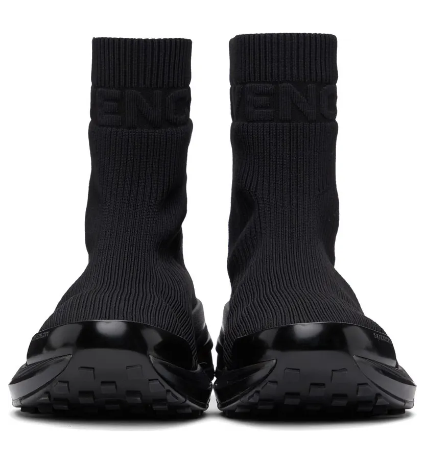 Givenchy Black GIV 1 Sock 001-BLACK (BH0055H0X1) (2)