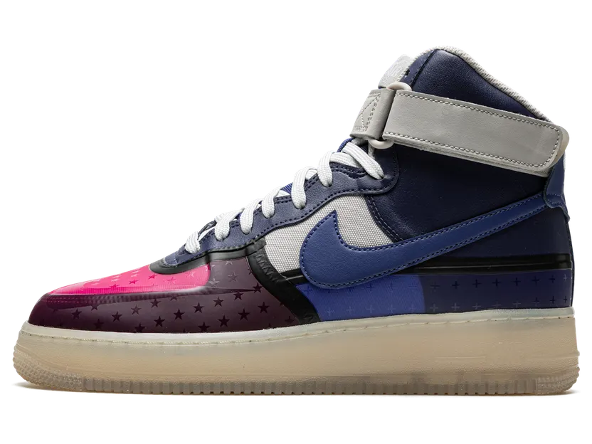 Nike Air Force 1 High ’07 Premium “Thunder Blue Pink Prime” (DV1015-437)