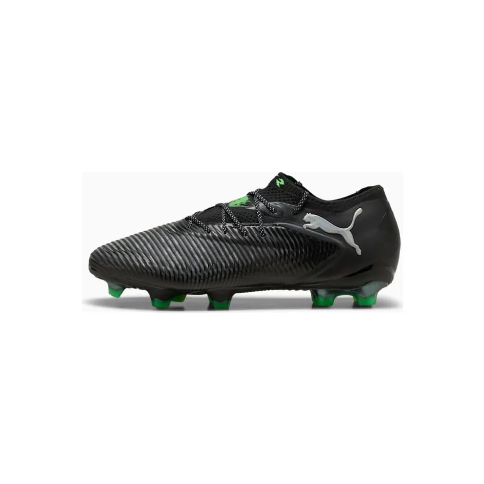 Puma Future 8 Ultimate Low FG Black Cool Light Gray Fluo Green (108361-02)