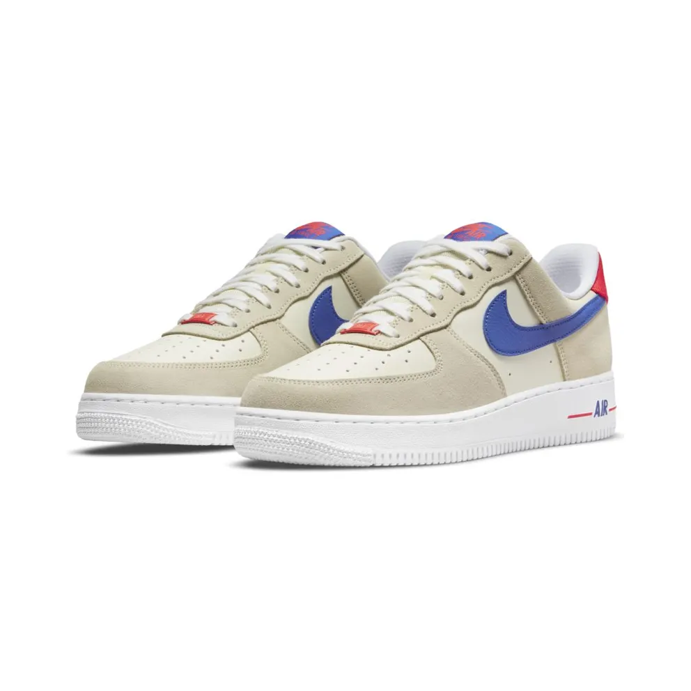 Nike Air Force 1 Low ’07 LV8 Coconut Milk Hyper Royal (DM8314-100)