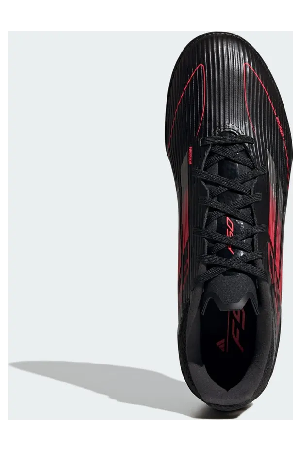 adidas F50 League Turf Core Black Iron Metallic Lucid Red (IE1232)
