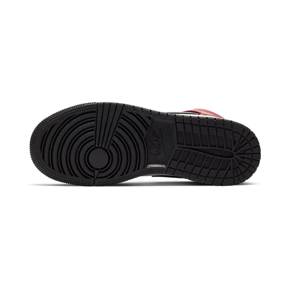 Air Jordan 1 Mid Chicago Black Toe (GS) (2020) (554725-069)