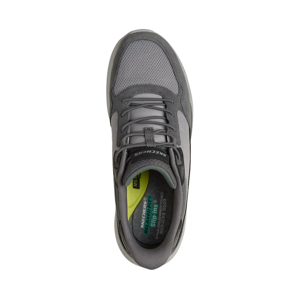 Skechers Slip-ins Relaxed Fit: Sloan “Remming Sneaker Grey” (211324GRY)