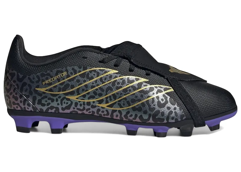 adidas Predator Club Fold Over Tongue FG/Multi Ground Kaka Core Black Gold Metallic (KJ3848)