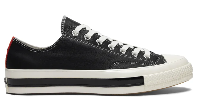 Converse Kasina x Chuck 70 Ox ‘Black Fiery Red’ Black/Egret/Fiery Red (162838C)