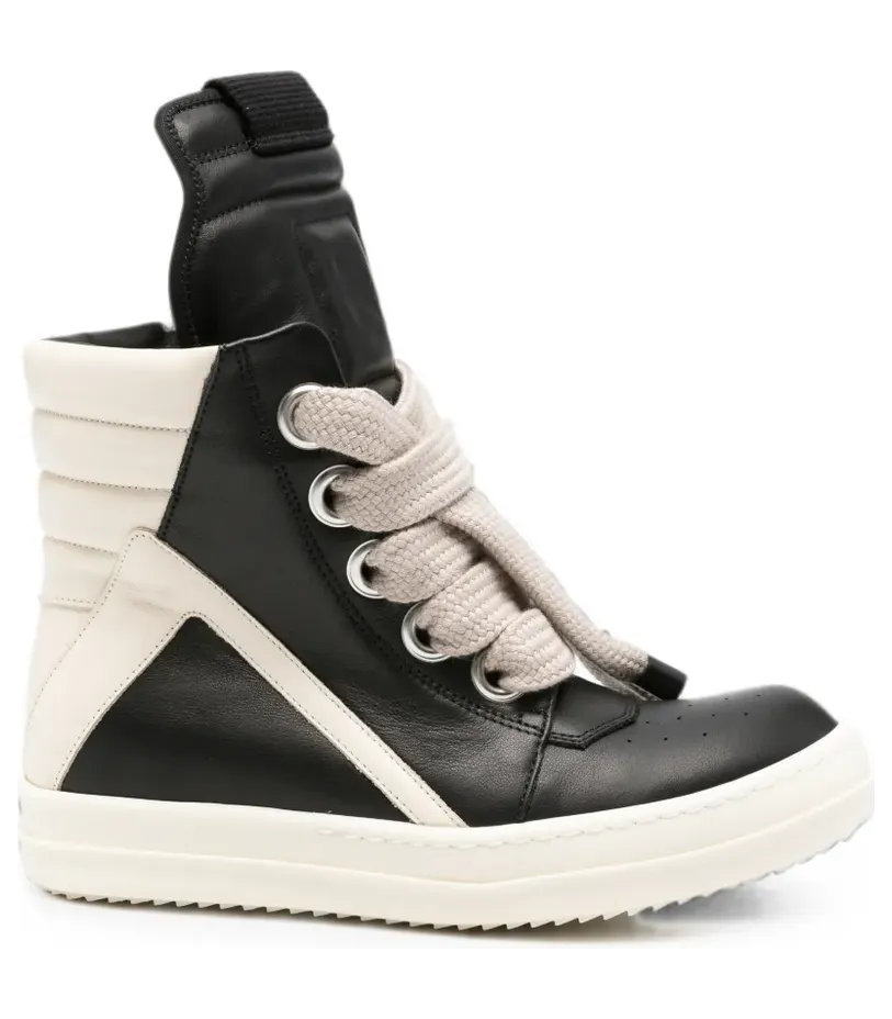 Rick Owens Geobasket Sneakers – Schwarz (RP02F5898LCOW2)