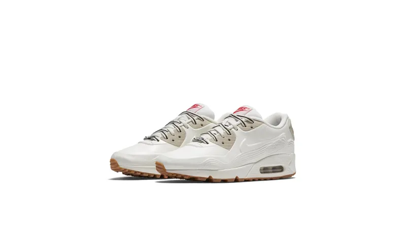 Nike Air Max 90 VT Tokyo (W) White/Light Beige Chalk/Velvet Brown (813153-100)